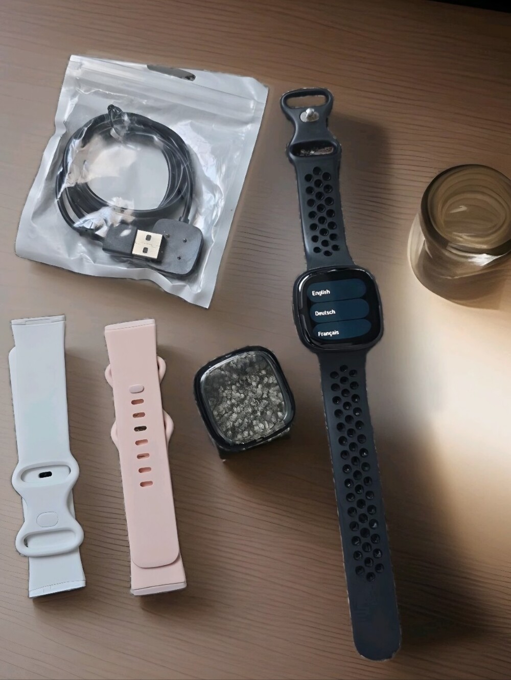 Pre-loved dark grayish Fitbit Sense 2 With Accessories